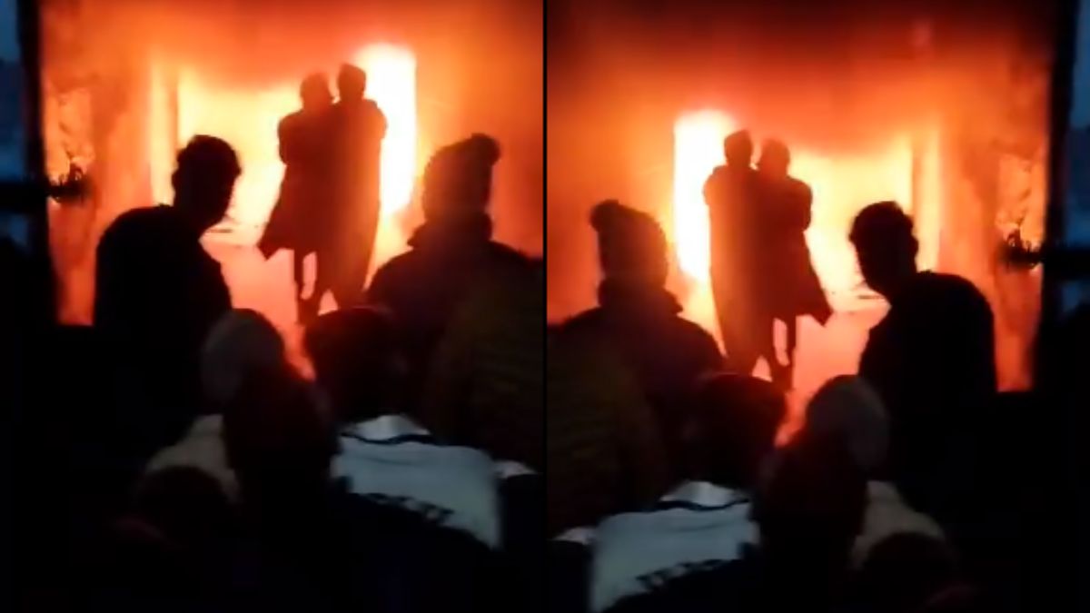 Video: दुकान में भीषण आग का तांडव, देखते ही देखते जलकर खाक हो गया सारा सामान