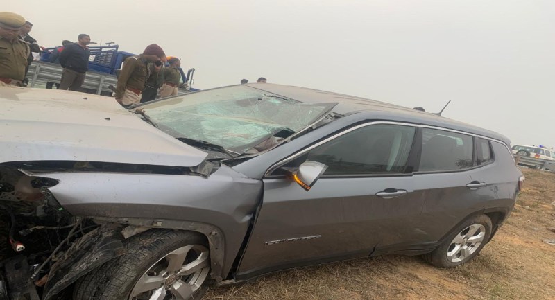 Manvendra Singh Road Accident