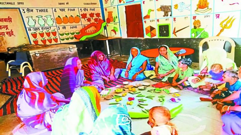 तेजी से दौड़ेगी सहरियाओं के जीवन की गाड़ी, ...जब 100 लोगों पर होगी एक आंगनबाड़ी