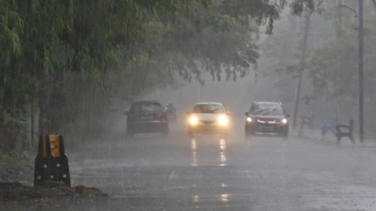 air with rain