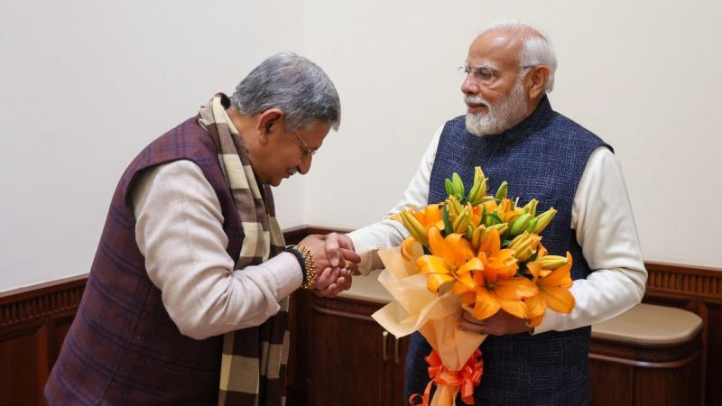 प्रधानमंत्री नरेंद्र मोदी से मुलाकात करते जेडीयू के पूर्व राष्ट्रीय अध्यक्ष ललन सिंह