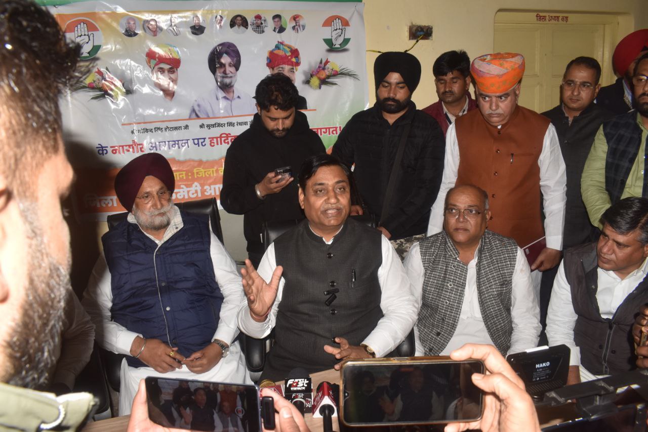 State Congress Committee President Govindra Singh Dotasara