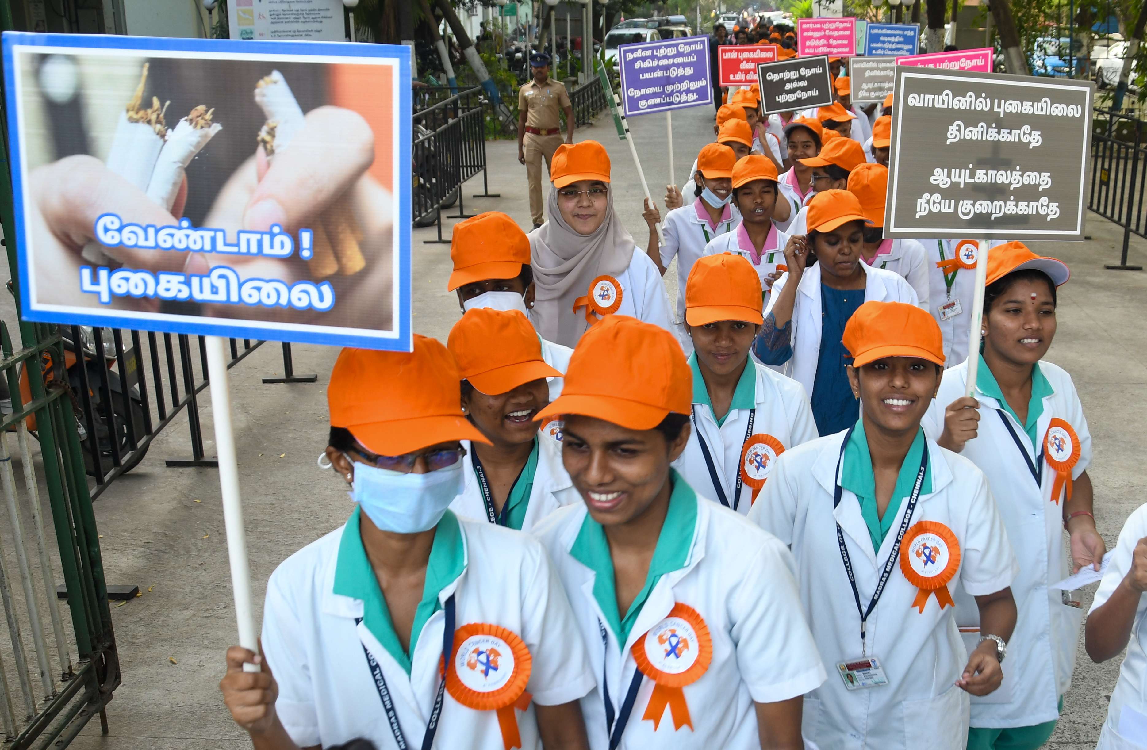 चेन्नई में निकाली कैंसर जागरूकता रैली.. देखें फोटो