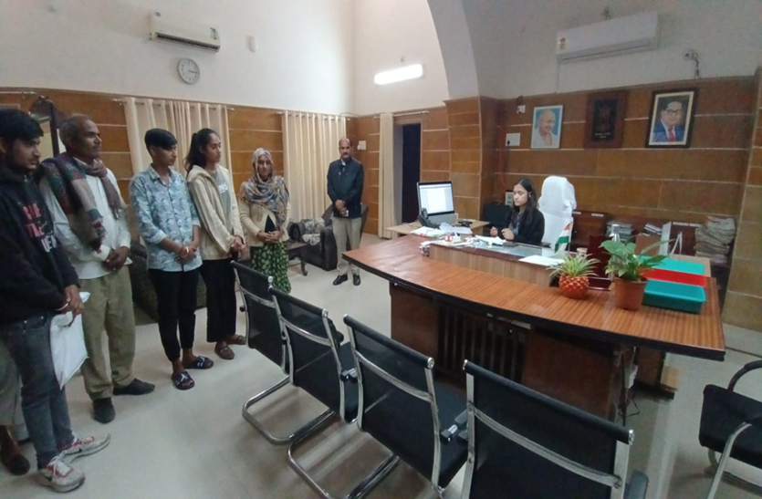 सुनवाई नहीं होने पर पीडि़त परिवार ने कलक्टर से मांगी ईच्छा मृत्यु, कलक्टर ने सम्बन्धित को दिए निर्देश