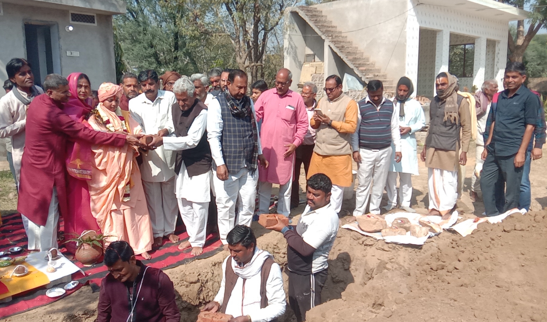 Ram and Shyam temple will be constructed in Sakat on the lines of Prem Mandir of Vrindavan.