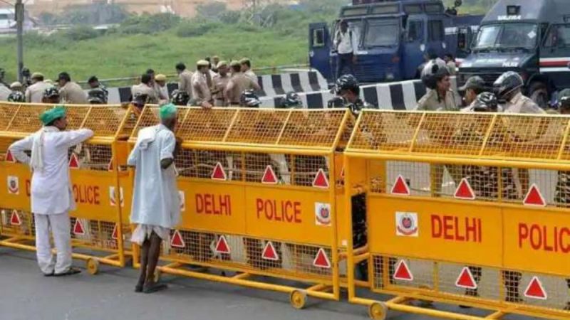 Farmer protest Delhi