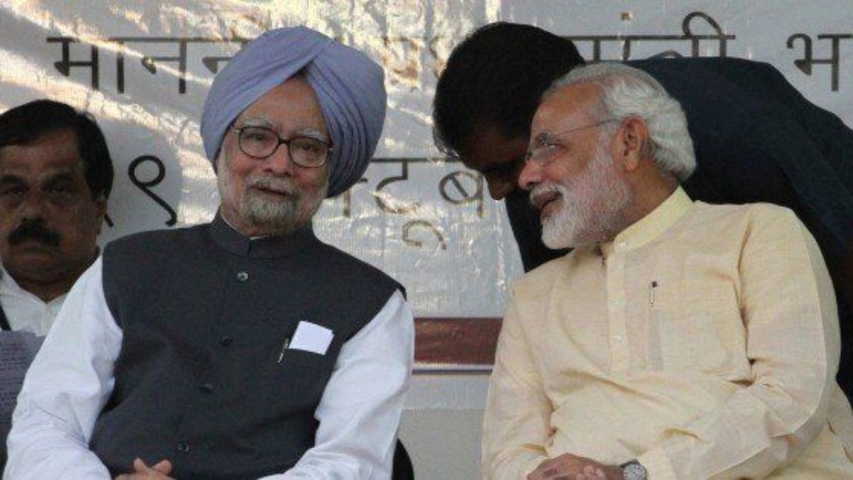 PM Modi praised Manmohan Singh in Rajyasabha