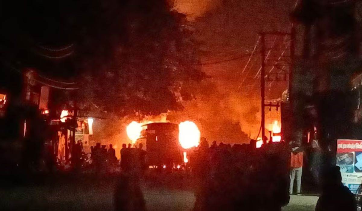 Uttarakhand uproar miscreants burnt down the police station all school closed tomorrow