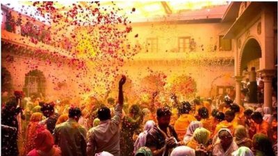 रोजाना 60 से 70 किलो फूलों से खेली जाएगी ब्रज की होली