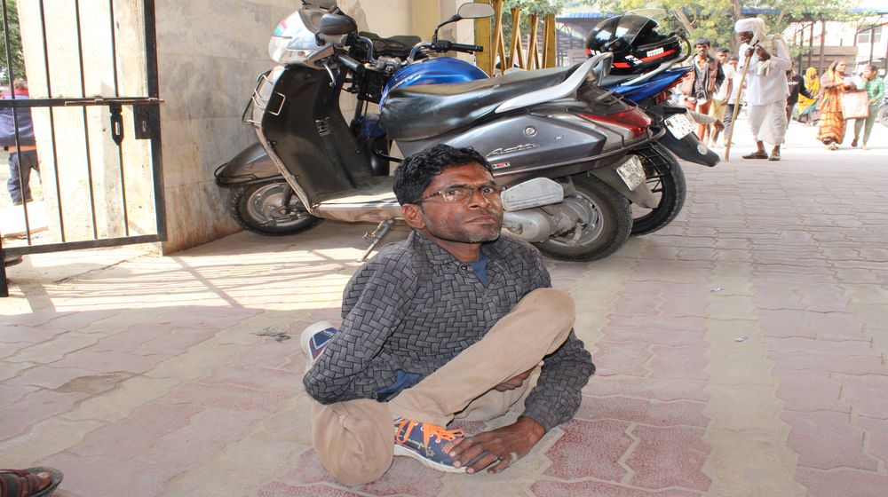 दिव्यांगजन की ये कैसी परीक्षा