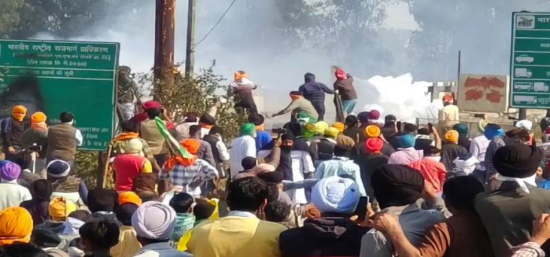 Farmers Protest Delhi Chalo Bharat Bandh On 16 February Delhi Police Order For 30 Thousand Tear Bombs