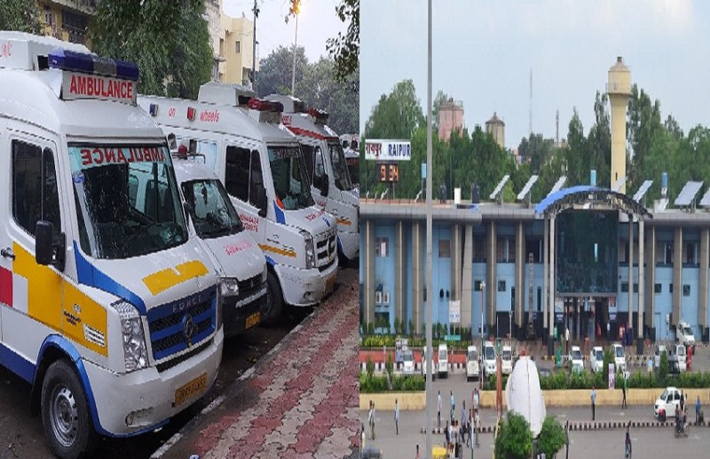 Ambulance on Station: रायपुर रेलवे स्टेशन पर 24 घंटे मिलेगी एंबुलेंस की सेवा, बीमार यात्रियों को नहीं होगी परेशानी