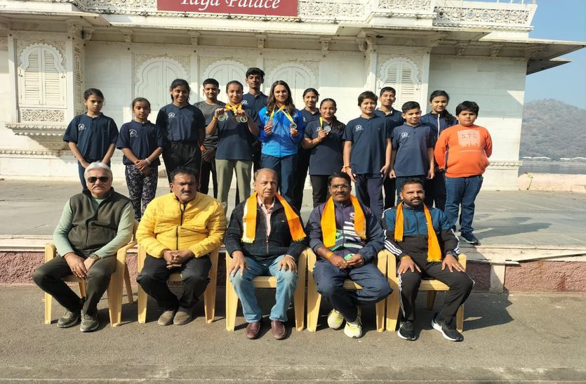 राजस्थान के खिलाडि़यों ने भोपाल में जीते पदक, किया नाम रोशन
