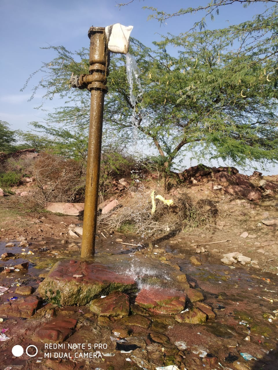 चंबल पेयजल परियोजना : नहीं रूक रही पानी की बर्बादी, पेयजल के लिए तरसते लोग