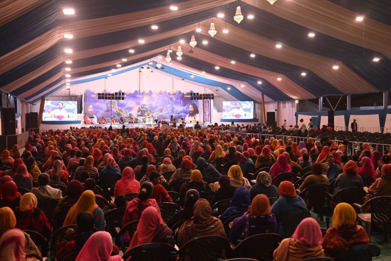 बिलाड़ा : कथा पंडाल में मनाया शिवरात्रि महोत्सव