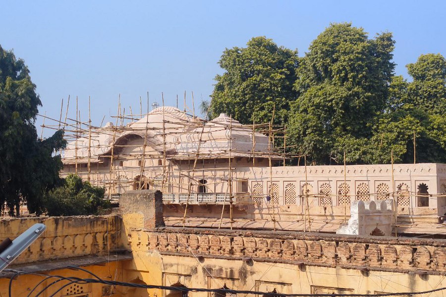 Health of palaces of Orchha is improving with urad, fenugreek
