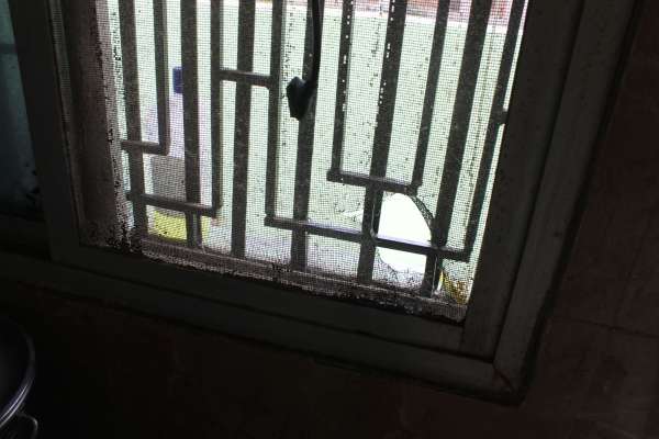 Thieves had locked the sleeping family