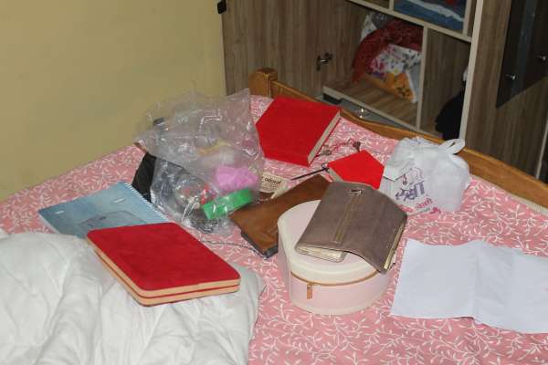 Thieves had locked the sleeping family