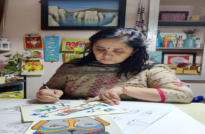 She News - लुप्त होती लोक कला के प्रति कर रहीं जागरूक