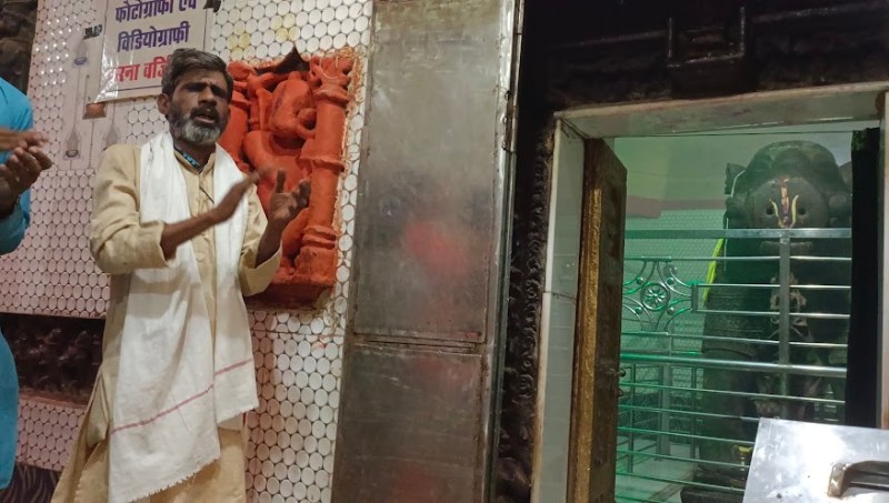 Unique statue of Lord Vishnu