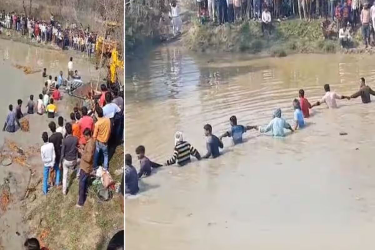  Major accident in Kasganj 6 people died while taking bath in Ganga