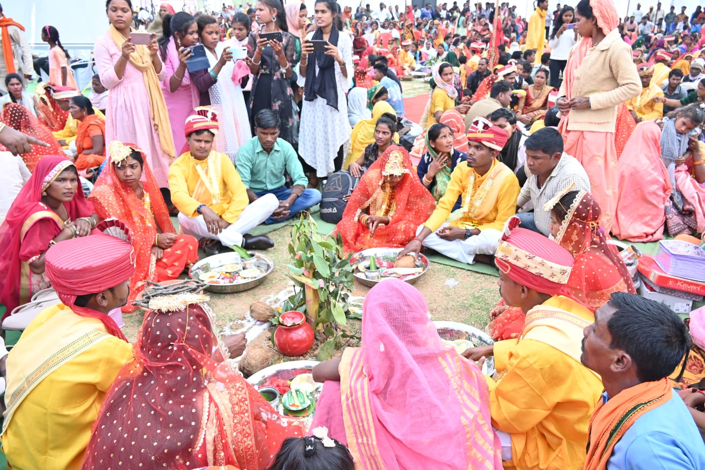 मुख्यमंत्री कन्या विवाह: जिले के 80 जोड़े बंधे परिणय सूत्र में