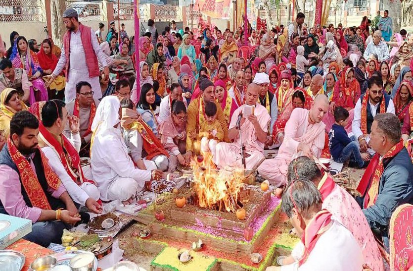 हरे रामा, हरे कृष्णा... की रसधारा से निकली प्रभात फेरी, धर्ममय हुआ शहर