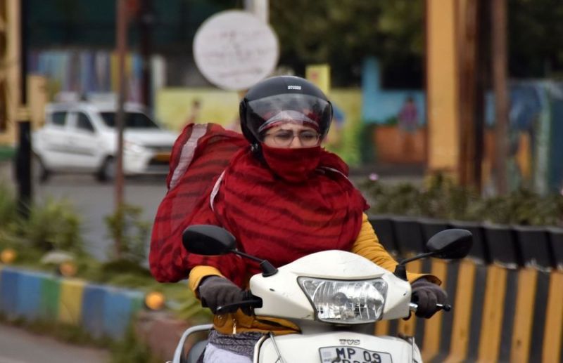 दिन में चली सर्द हवा, एक-दो दिन में बूंदाबांदी के आसार