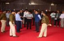 Divisional Commissioner and IG inspection of the preparations
