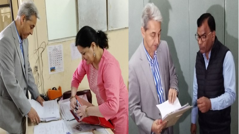 rajasthan chief secretary sudhansh pant surprise visit at housing board headquarter jaipur