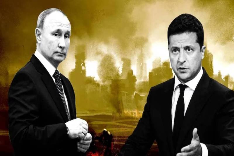 Vladimir Putin And Volodymyr Zelenskyy