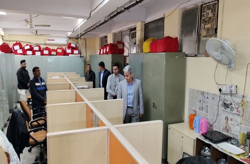 सीएस पहुंचे आवासन मंडल मुख्यालय
