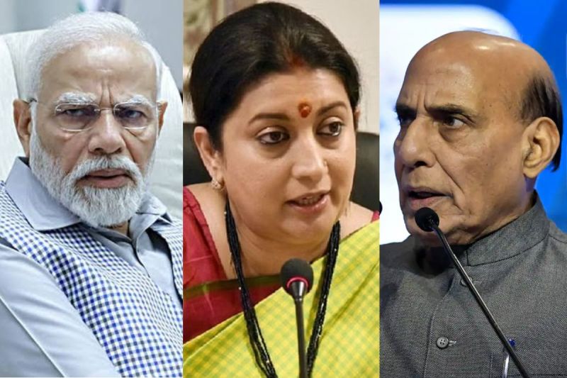 UP Loksabha 5 Hot Seat pm modi Rajnath Singh, Smriti Irani 