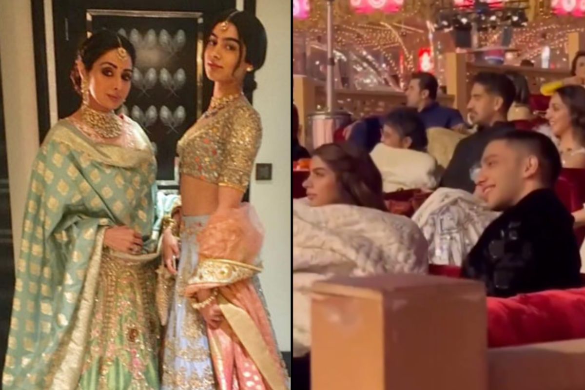 पकड़ी गई चोरी, श्रीदेवी की बेटी इसे कर रही डेट, 16 सेकंड का वीडियो वायरल
