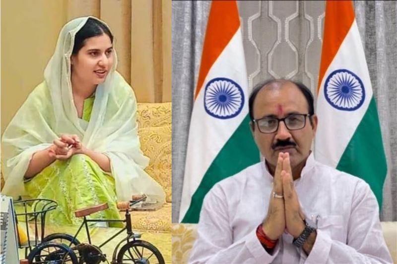 BJP candidate Pradeep Chaudhary and SP Iqra Hasan candidate between interesting competition in Kairana lok sabha 