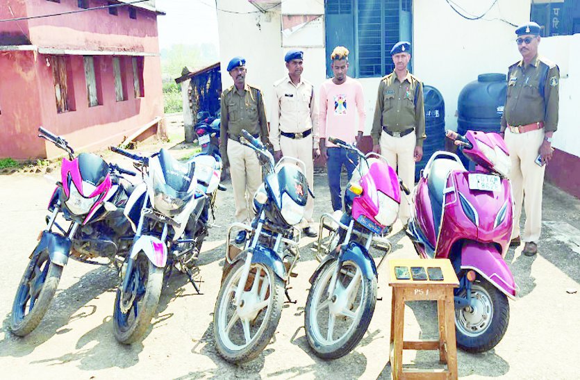 Stolen mobile recovered from the possession of the accused.