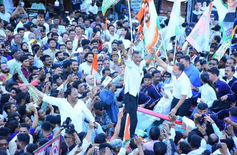 Rahul took out a road show in Ujjain after seeing Baba Mahakal...