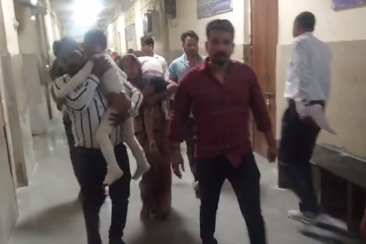Big accident during Shiv procession in Kota Kota, children got electrocuted 12 children got burnt due to electrocution