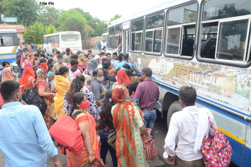 rajasthan roadways bus free entry for women on international women's day 