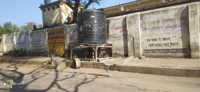  मोटर खराब होने से खाली हुई टंकी