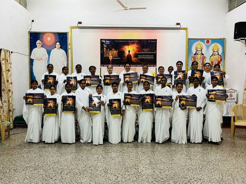 Brahma Kumaris' animated film The Light launched in Bilaspur today