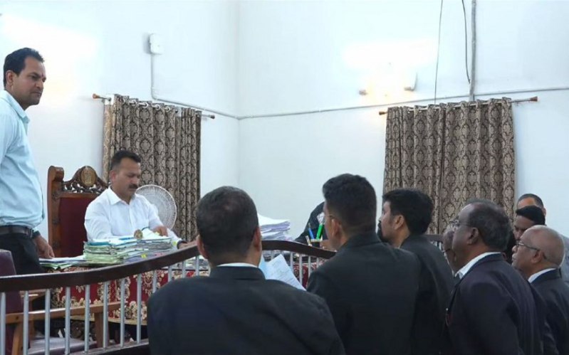 Collector court live telecast in Ambikapur