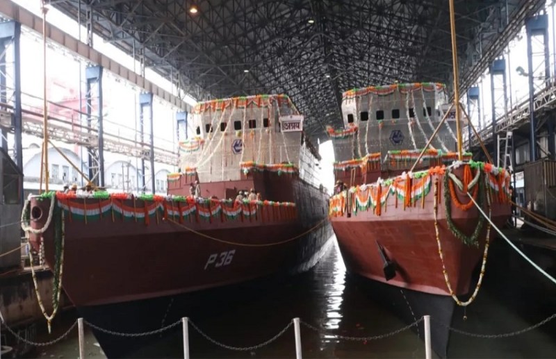 WEST BENGAL NAVY 2024-बढ़ेगी नौसेना की ताकत, 2 नए स्वदेशी युद्धपोत एक साथ लांच