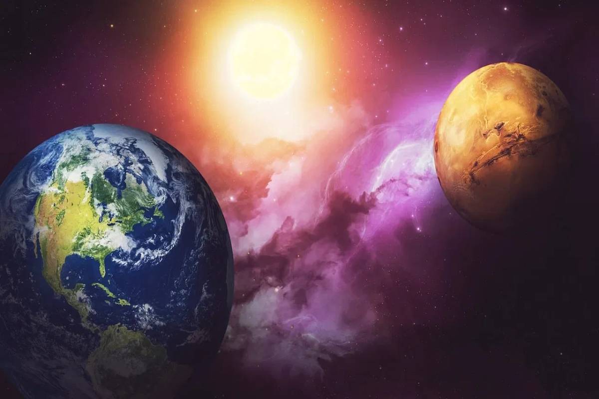 connection between Earth and Mars