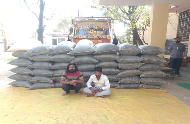 सवा करोड़ का डोडा पोस्त पकड़ा: दो आरोपी गिरफ्तार, ट्रक में उज्जैन से लुधियाना ले जा रहे थे