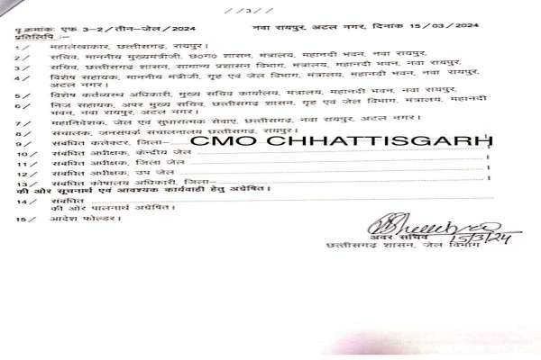 Chhattisgarh Transfer 2024