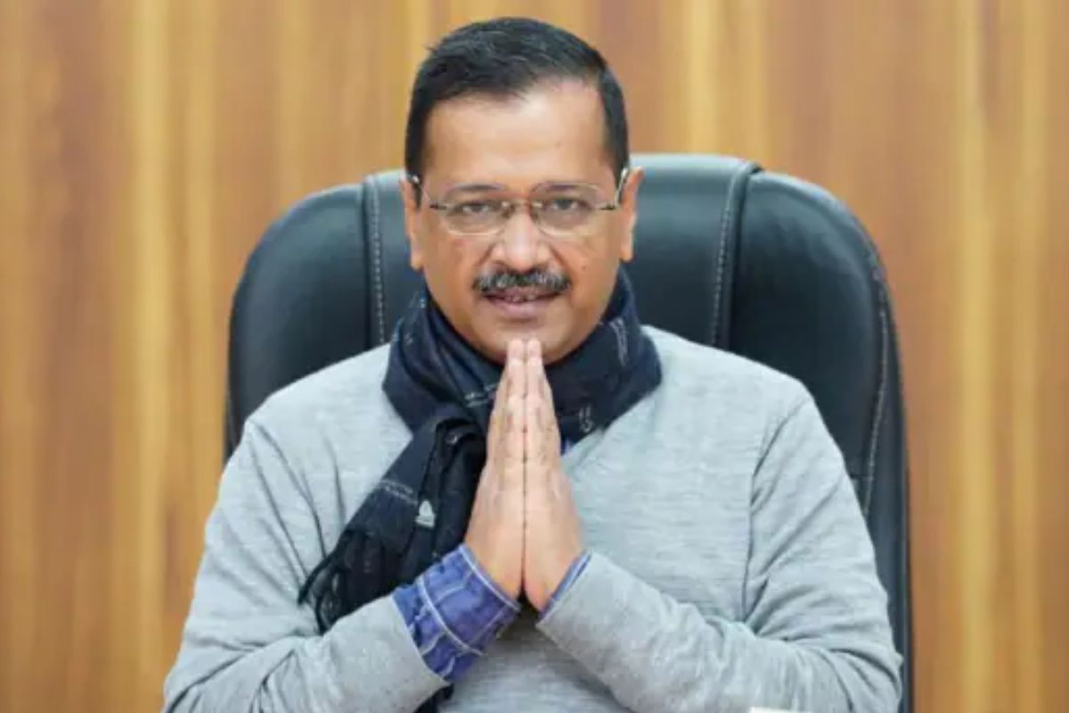 Arvind Kejriwal appeared in Delhi court in ED summons case.
