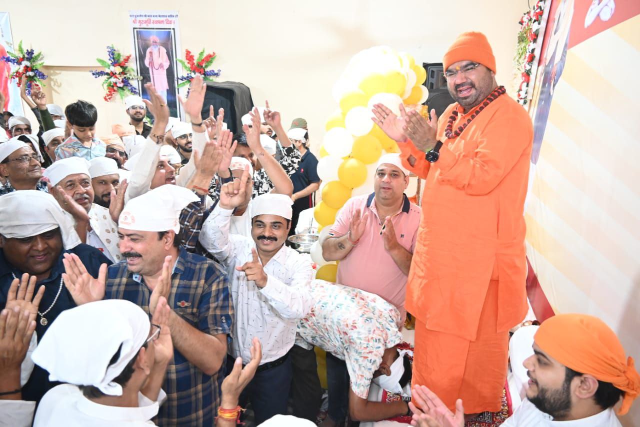 Baba Maihar Shah Ji's 13th idol installation day was celebrated with pomp and show.