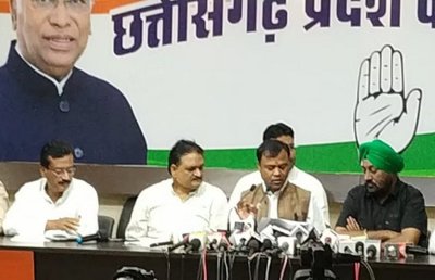छत्तीसगढ़ प्रदेश कांग्रेस अध्यक्ष ने भाजपा पर साधा निशाना कहा- ईडी, आईटी और सीबीआई चंदा वसूली के एजेंट बन चुके हैं