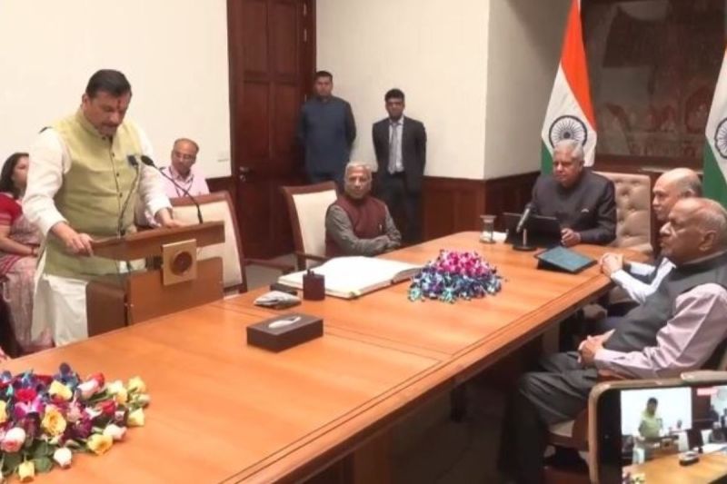 AAP leader Sanjay Singh takes oath as Rajya Sabha member for the second time